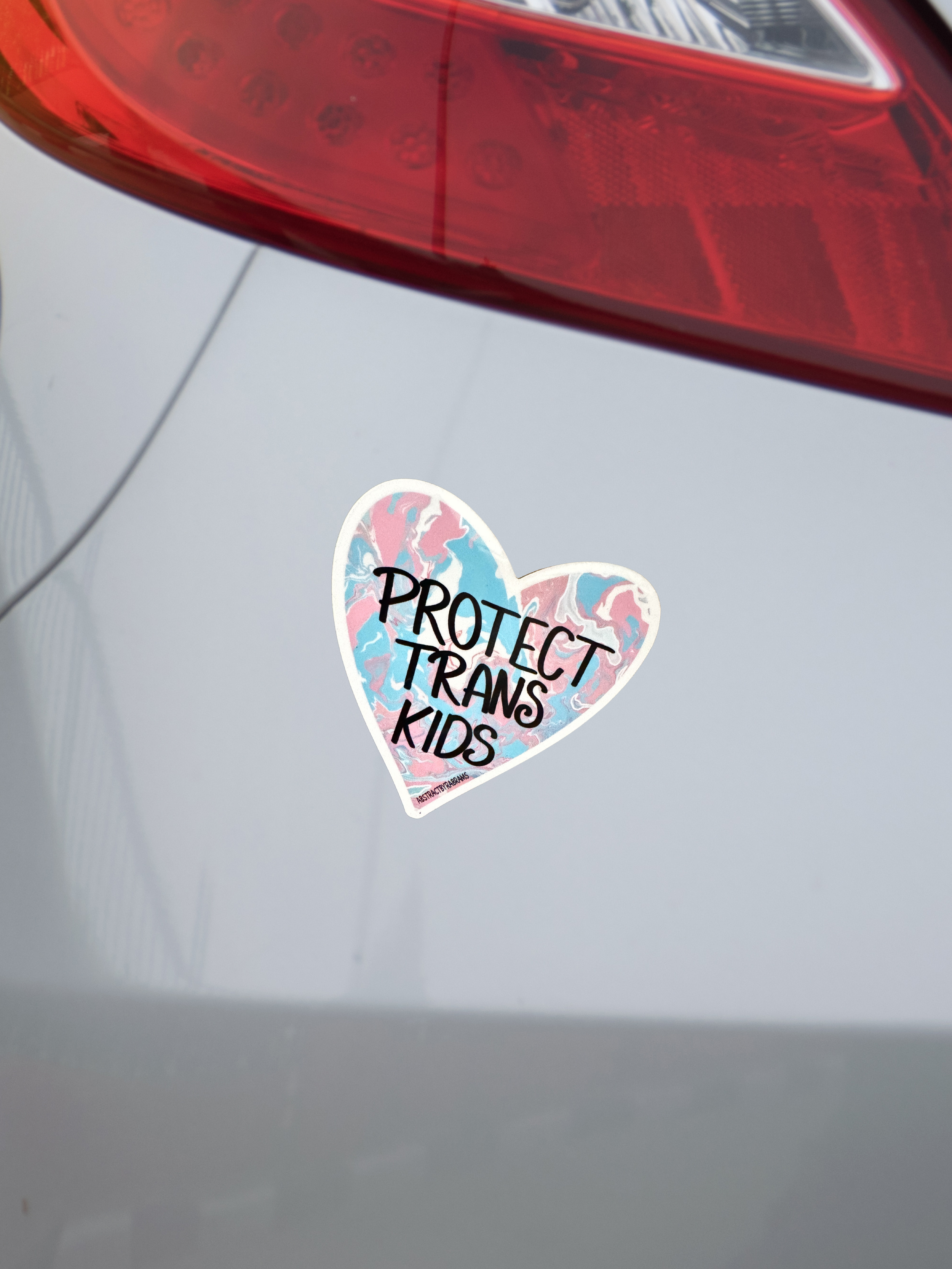 Protect Trans Kids Magnet, Car Magnet - 4"