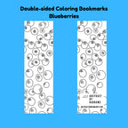 Double-Sided Coloring Bookmarks - 4 different Options