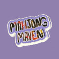 Mahjong Maven Sticker