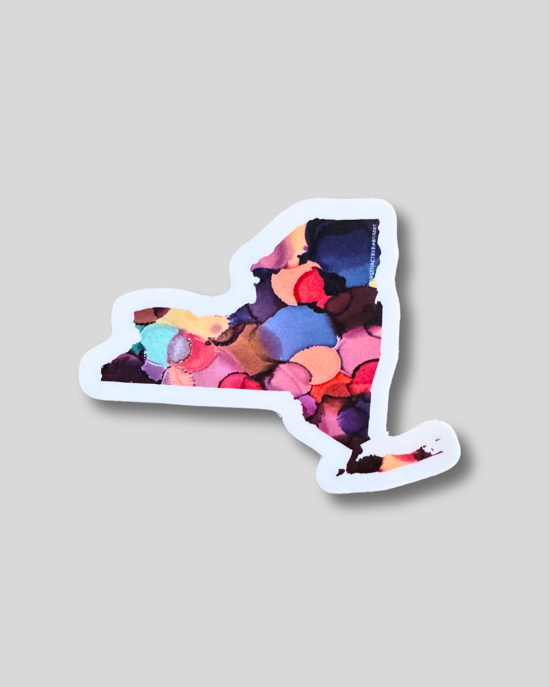 New York State Sticker - Vinyl - Waterproof - LGBTQ
