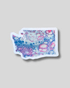 Washington State Sticker - Vinyl - Waterproof - LGBTQ