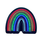 Fiber Arts Progress Pride Rainbow Sticker