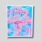 Trans Rights are Human Rights Vinyl Sticker