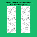 Double-Sided Coloring Bookmarks - 4 different Options