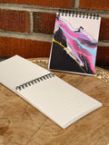 Abstract Pastel Notepad - 2 Paper Option - 4.25"x5.5"
