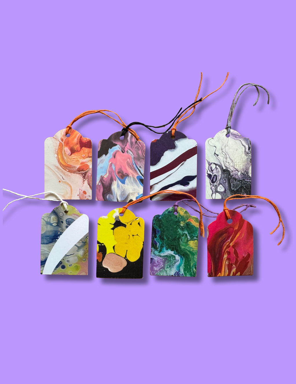 Upcycled, Handmade Gift Tags - Sets of 8 or 12