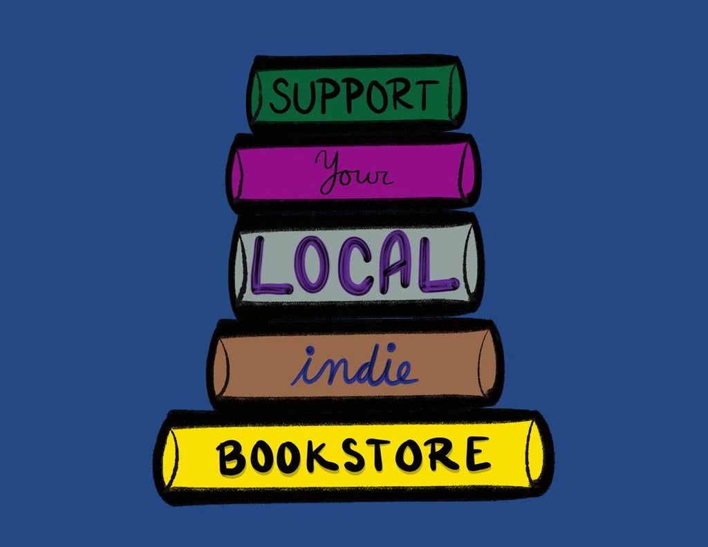 Support Your Local Indie Bookstore Sticker