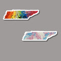 Tennessee State Sticker - Trans Pride - Rainbow - LGBTQ
