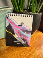 Abstract Pastel Notepad - 2 Paper Option - 4.25"x5.5"