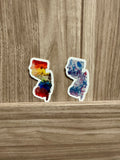 New Jersey Pride and Trans Pride Sticker - 3" - Vinyl