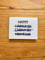Funny Hannukah Greeting Card