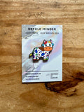 Rainbow Cow Needle Minder