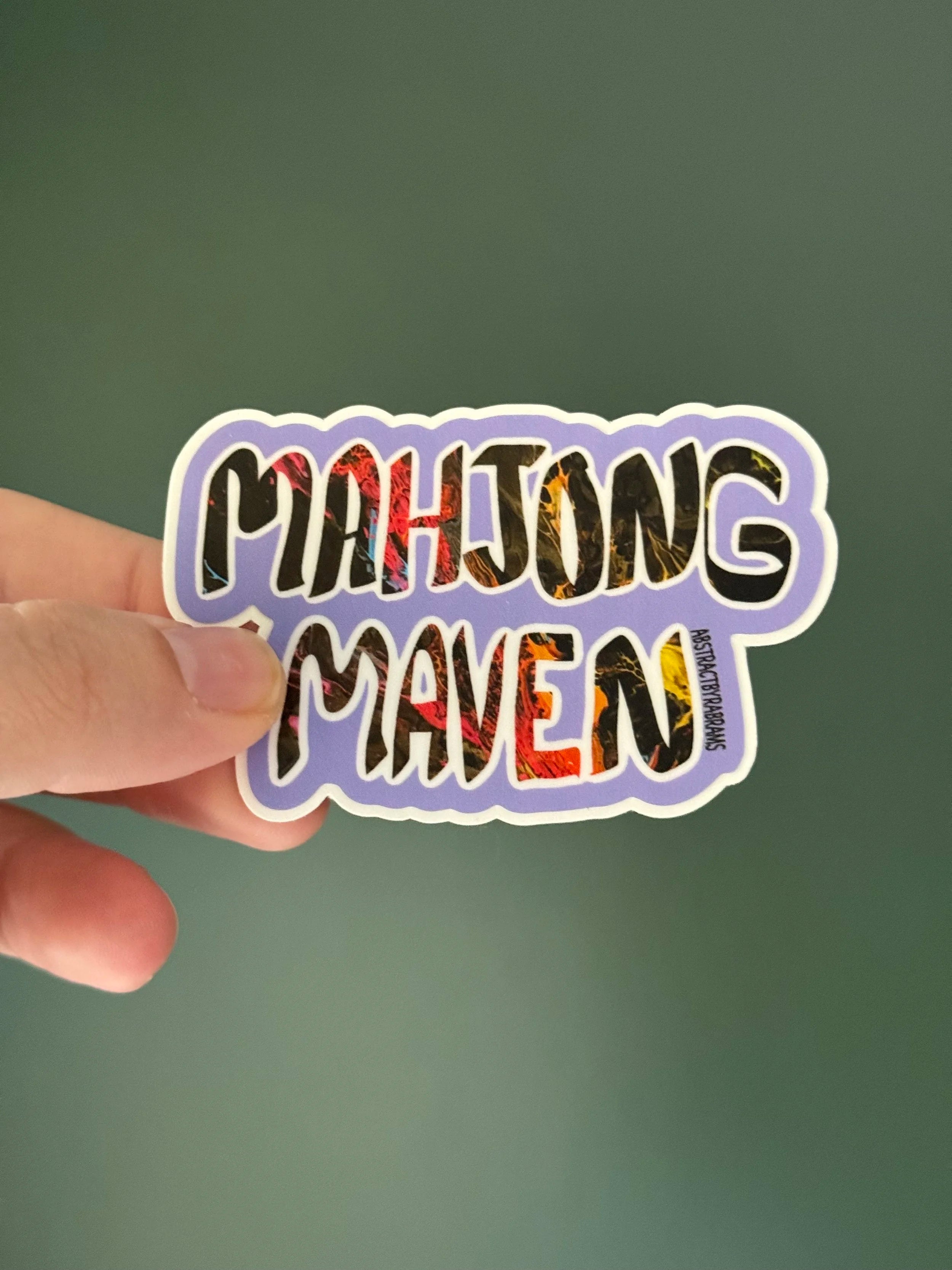 Mahjong Maven Sticker