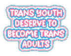 Trans Youth Deserve to Become Trans Adults Needlepoint Digital Chart