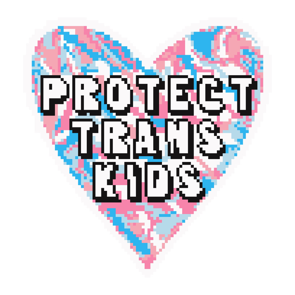 Protect Trans Kids Needlepoint Digital Chart