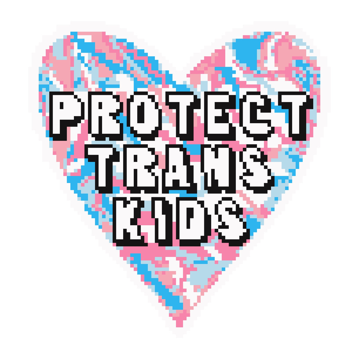 Protect Trans Kids Needlepoint Digital Chart