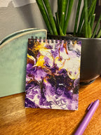 Non Binary Pride Notepad - 4.25"x5.5" - Soft touch cover