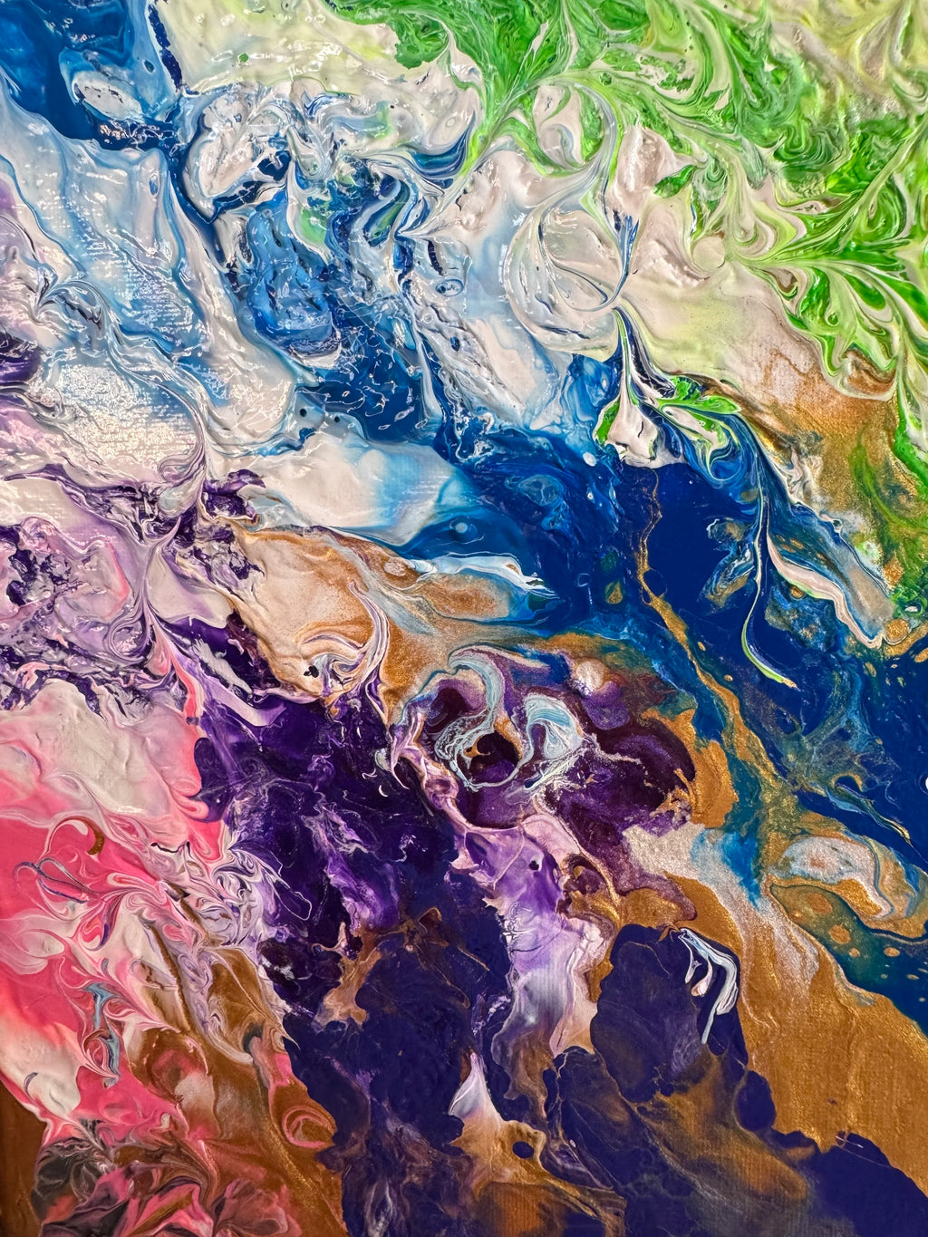 Abstract Rainbow Painting "Awesome Like You #8"