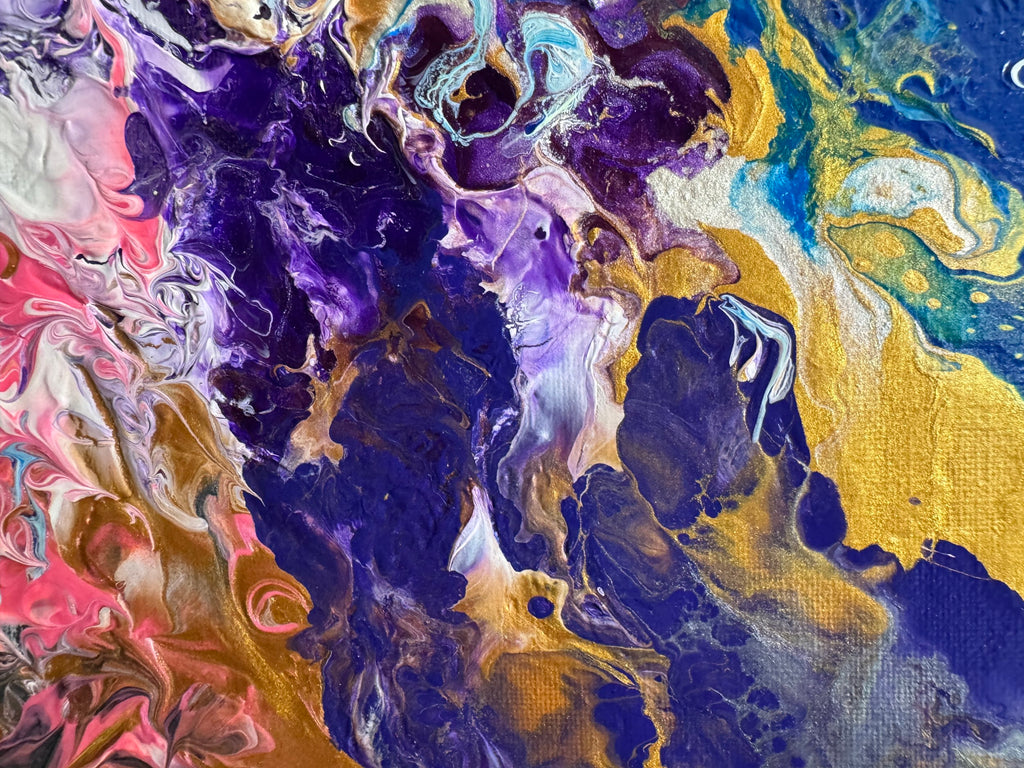 Abstract Rainbow Painting "Awesome Like You #8"