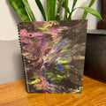 Purple, Blue, Green - Peacock - Soft Touch Cover Spiral Journal -  8"x10"