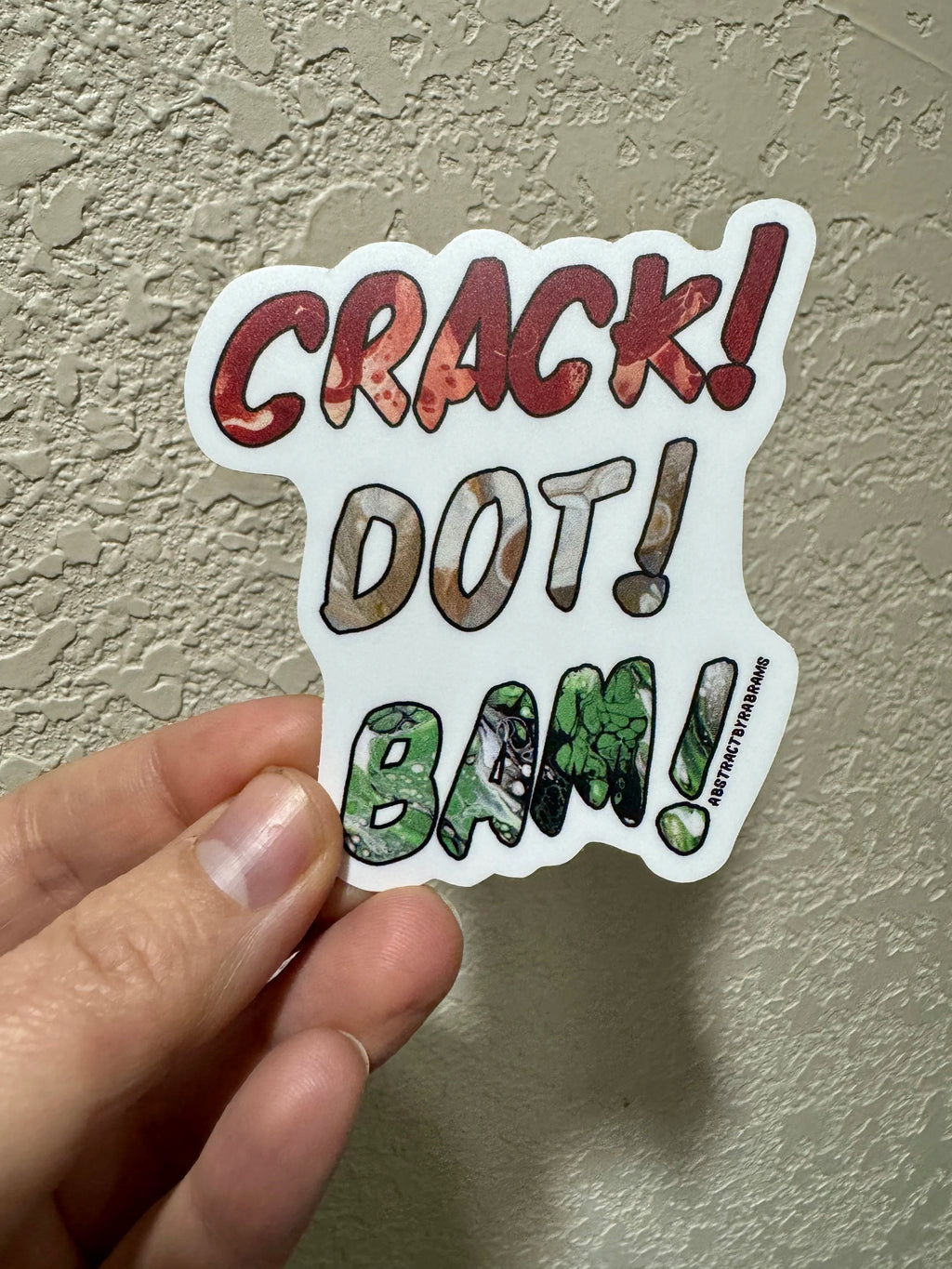 Crack! Dot! Bam! Mahjong Vinyl Sticker
