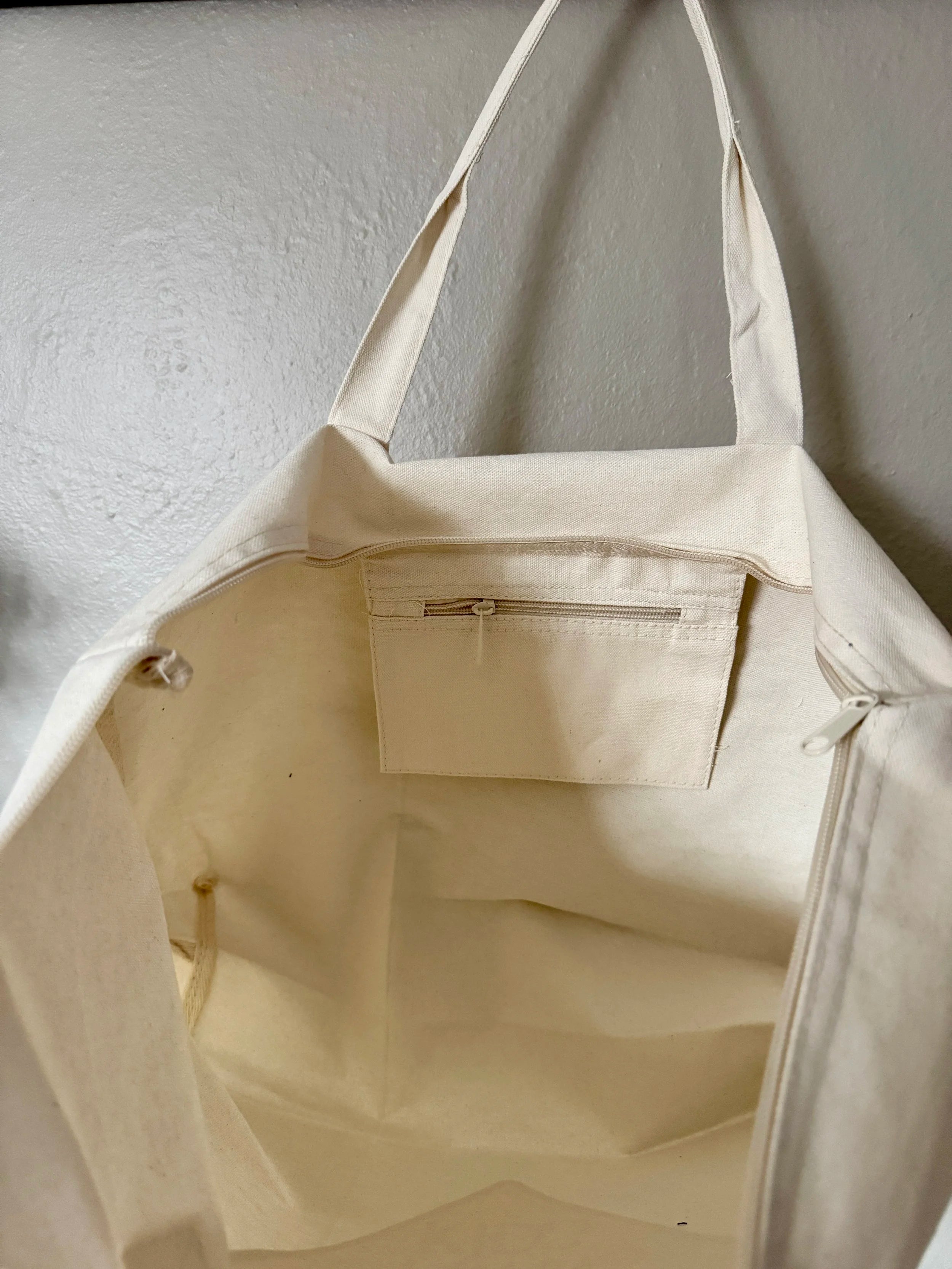 Protect Trans Kids Tote Bag XL Tote Bag with Zipper