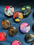 Upcycled Strong Magnets - 1" - Mystery Packs - Set of 4 or 8