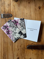 B-Grade Asexual Pride Greeting Card - 4"x6"