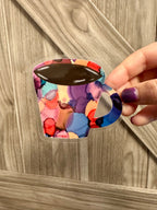 Hand Drawn Coffee Mug Sticker - Clear Background