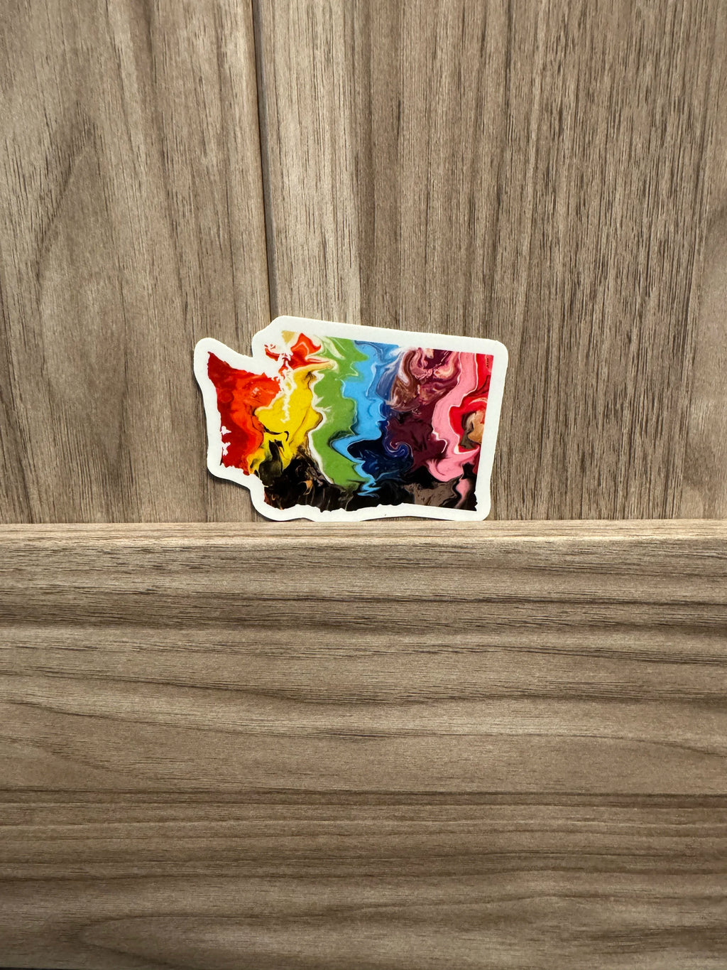 Washington State Sticker - Vinyl - Waterproof - LGBTQ