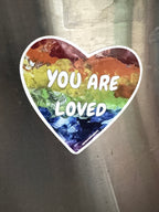You Are Loved Car Magnet
