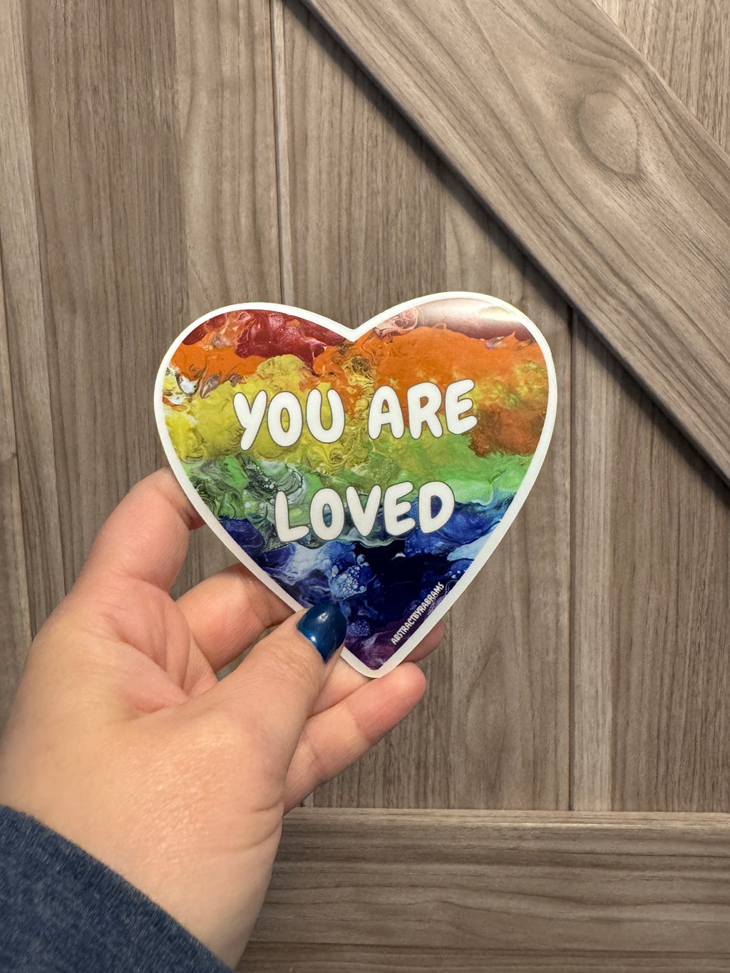 You Are Loved Car Magnet