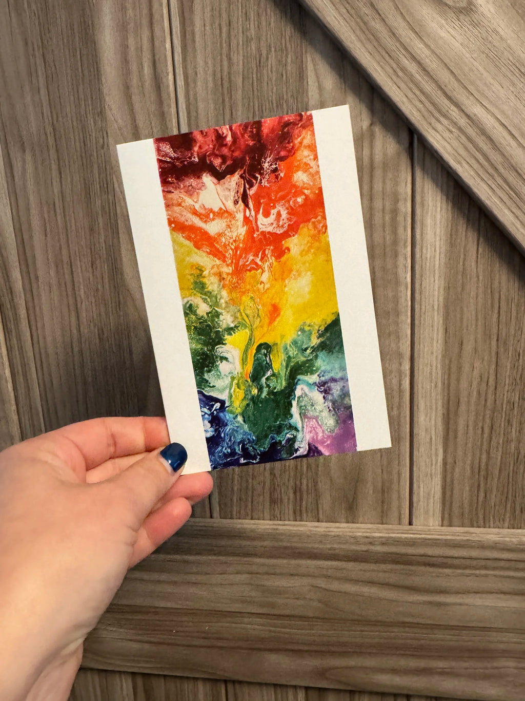 Clearance: Rainbow Congrats on Coming Out! Greeting Card - 4"x6"