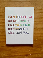 Hallmark Card Relationship Greeting Card - 4.25"x5.5", A2 - 100% PCW paper