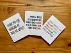 Greeting Card about Love and Boundaries - 4.25"x5.5", A2 - 100% PCW paper