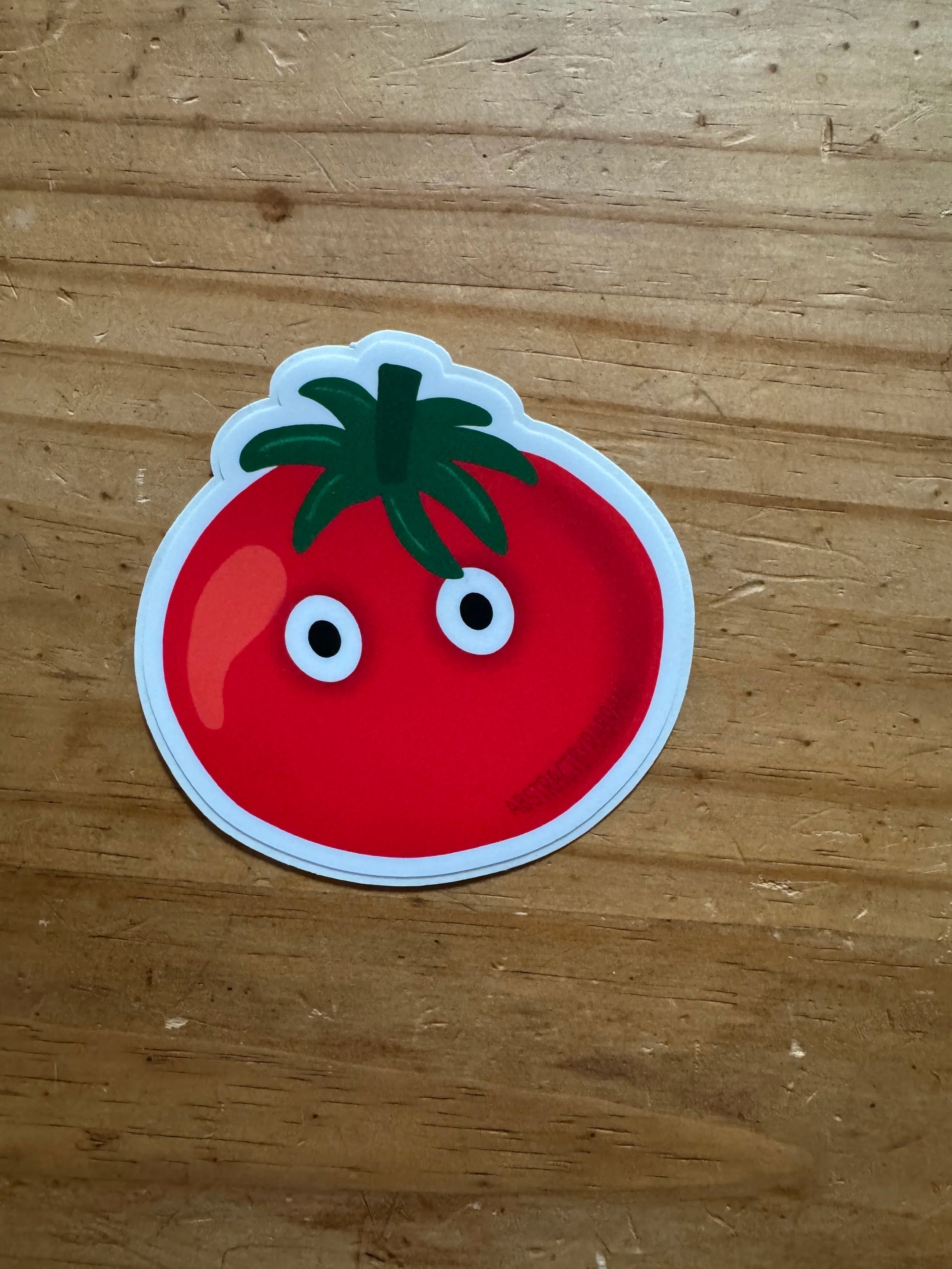 Tomatoes with Faces - 3" Vinyl Stickers