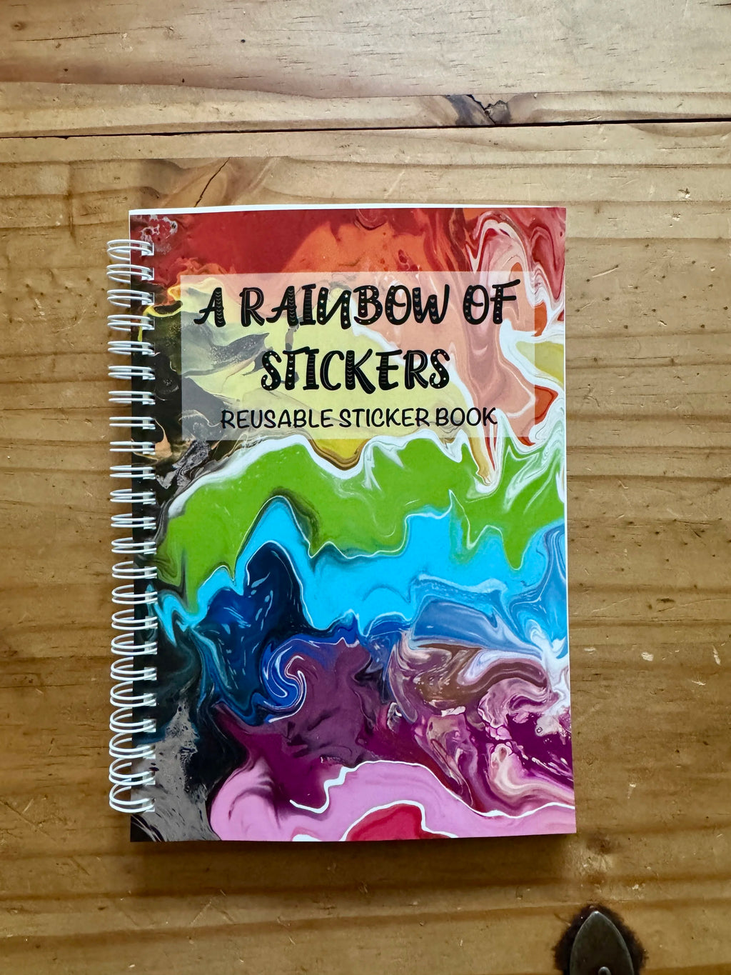 Rainbow Reusable Sticker Book