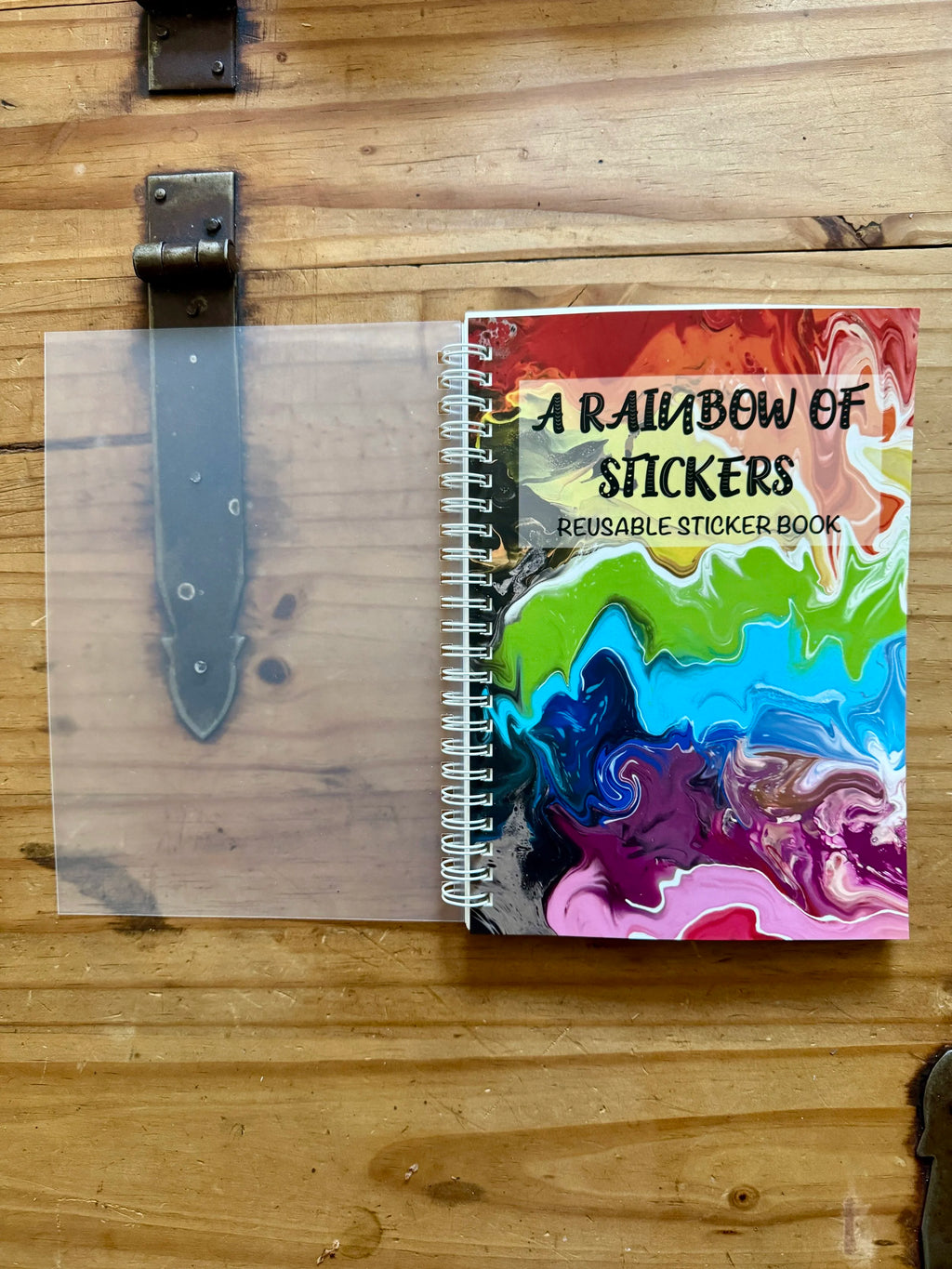 Rainbow Reusable Sticker Book
