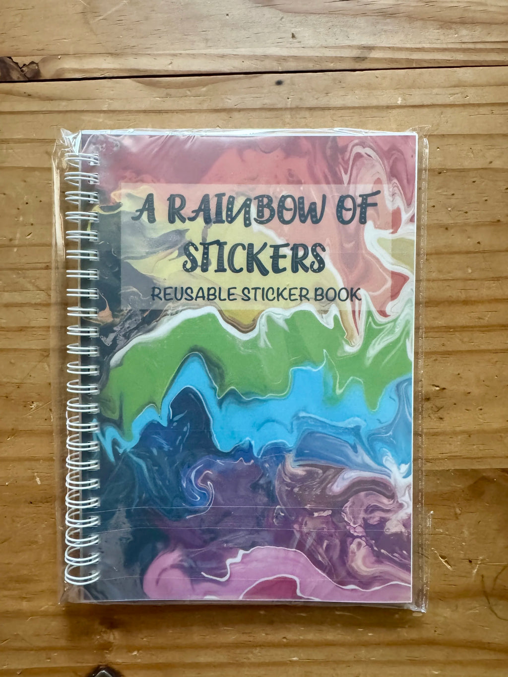 Rainbow Reusable Sticker Book