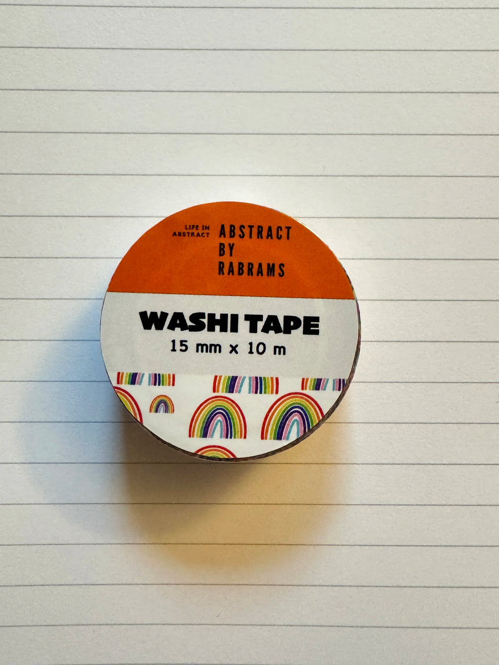 Rainbow Washi Tape