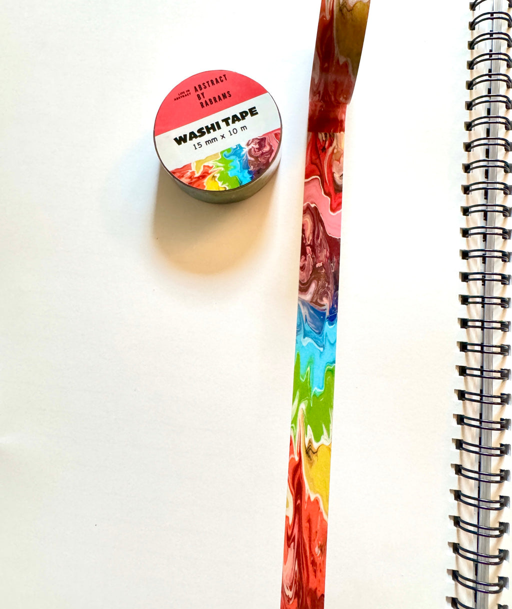 Abstract Rainbow Washi Tape