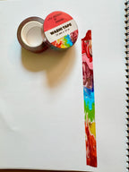 Abstract Rainbow Washi Tape