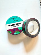 Flowers and Leaves Washi Tape