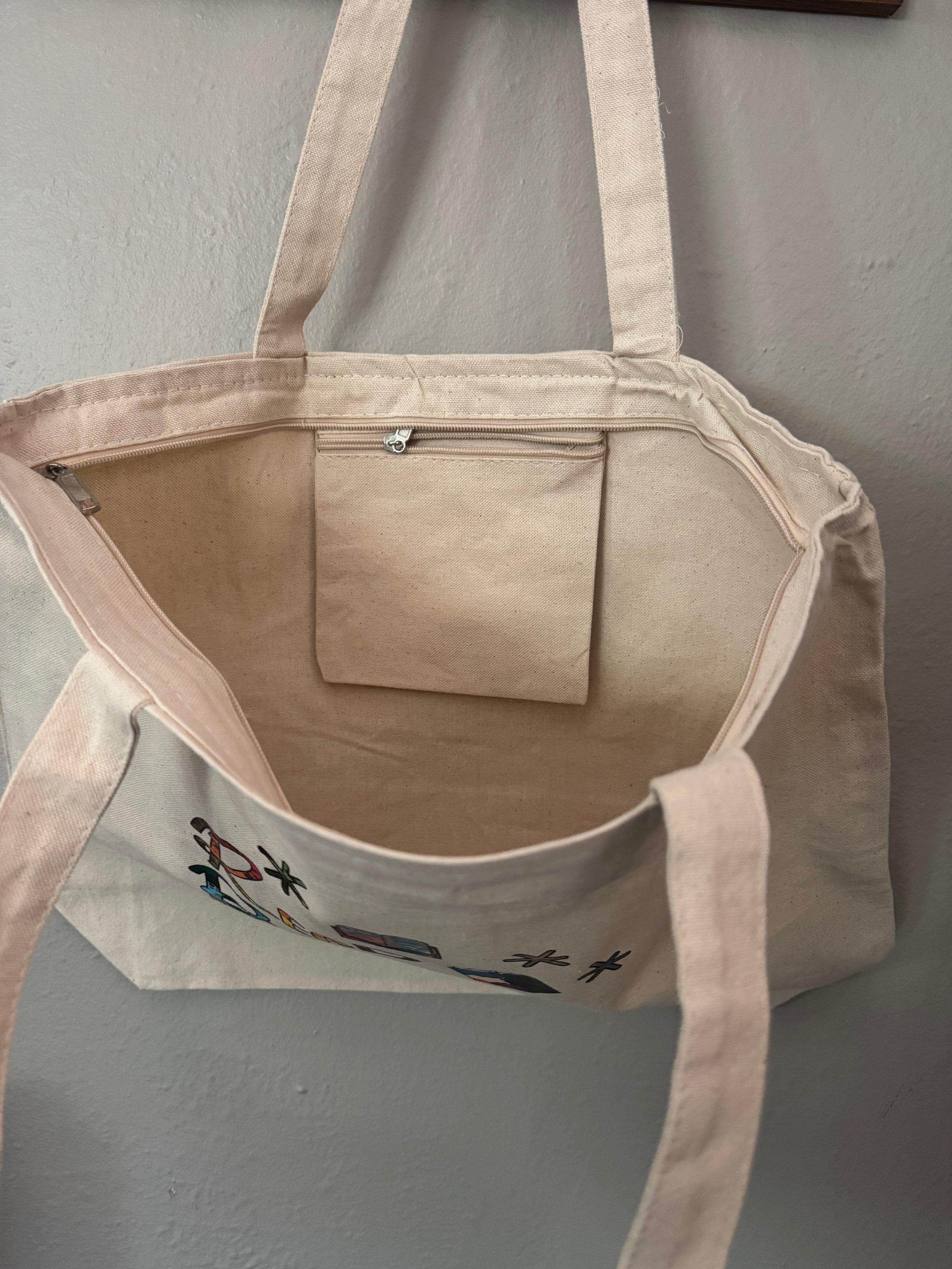Read Banned Book Tote Bag - XL Tote With Zipper