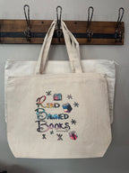 Read Banned Book Tote Bag - XL Tote With Zipper