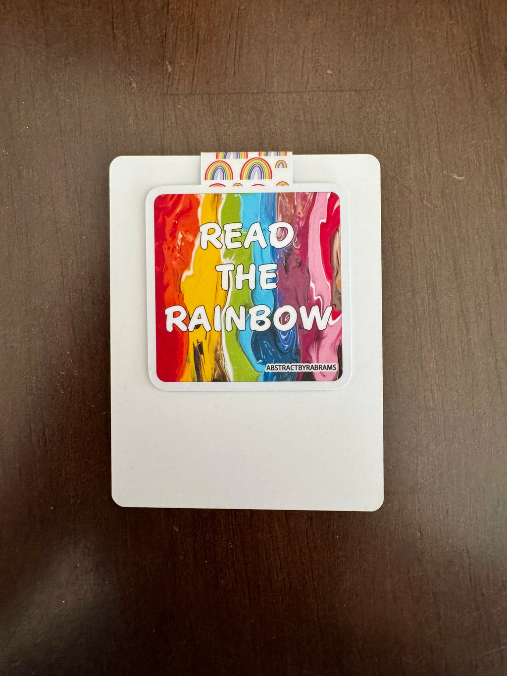 Read the Rainbow Magnetic Bookmark