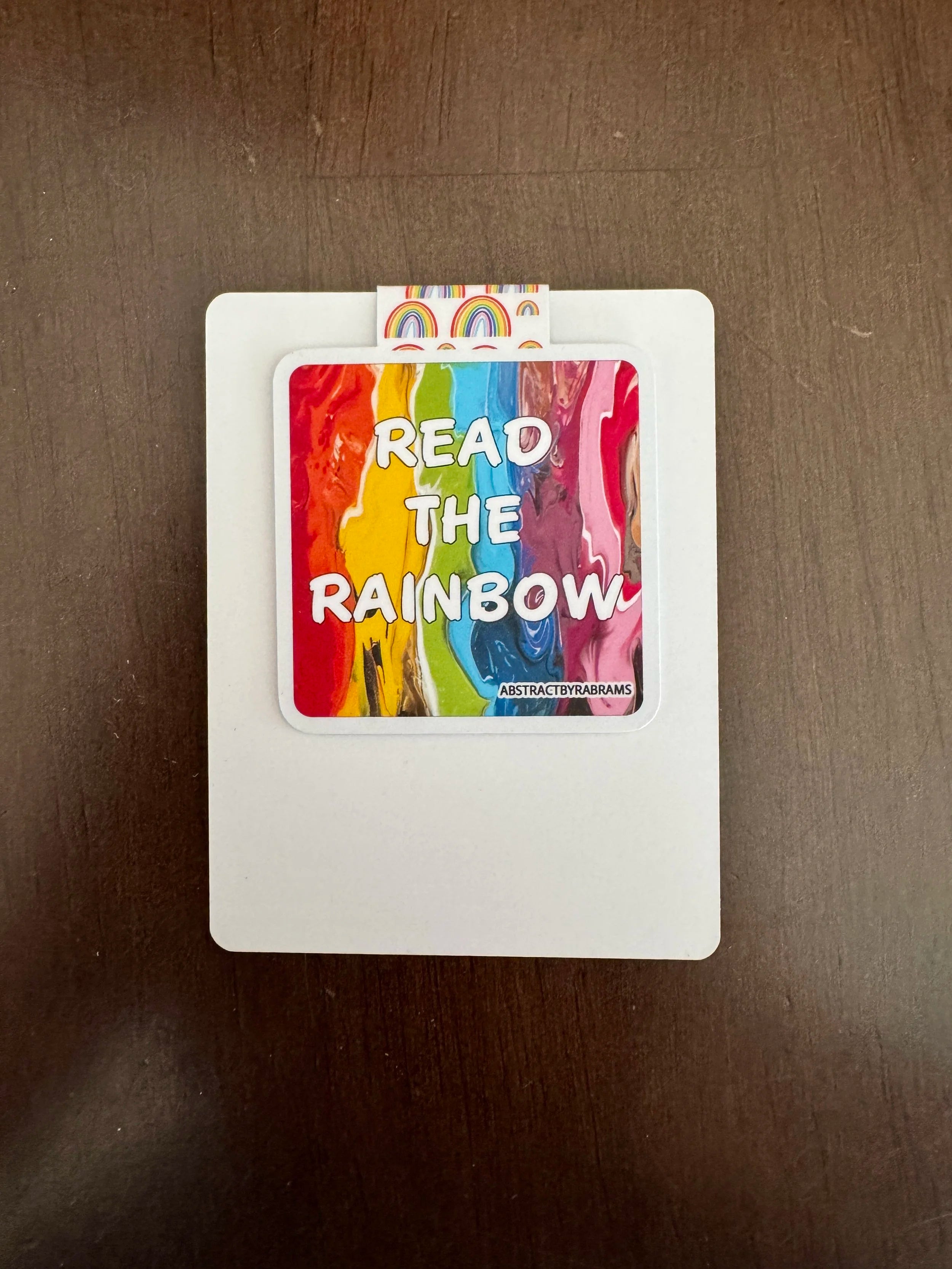 Read the Rainbow Magnetic Bookmark