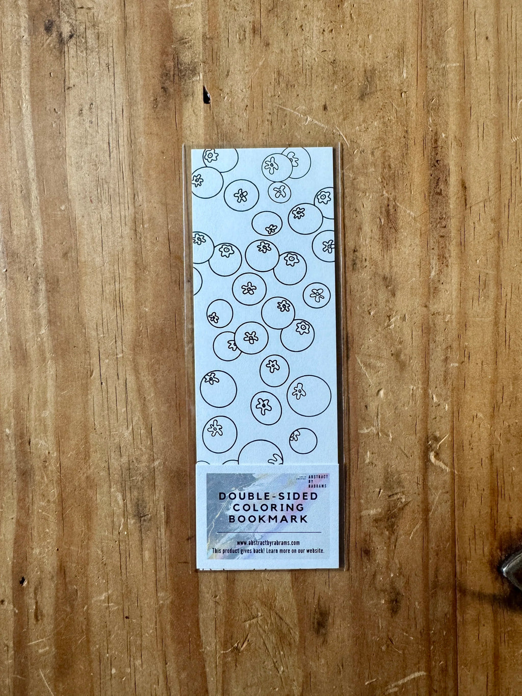 Double-Sided Coloring Bookmarks - 4 different Options