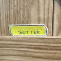 Glittery Butter Sticker