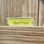 Glittery Butter Sticker